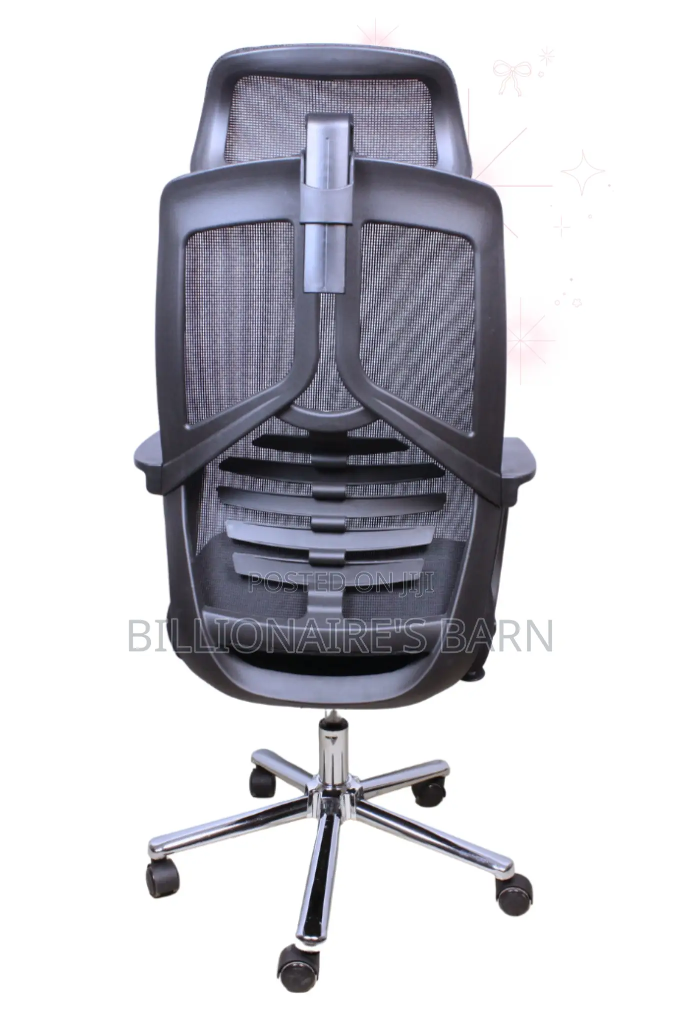 Office; Boss Baison High Back Mesh Office Chair