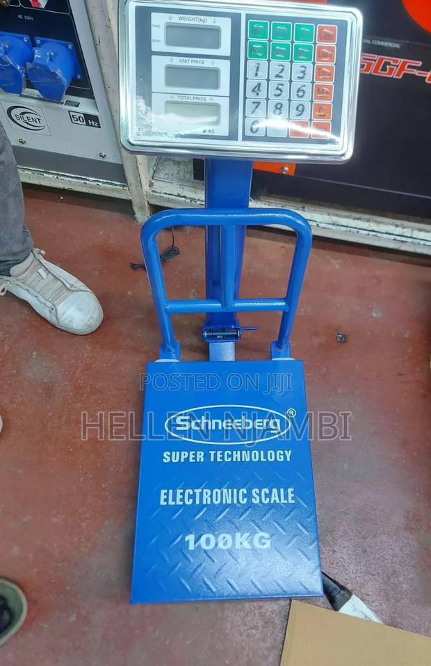 100kgs Schneeberg Platform Scale - main view