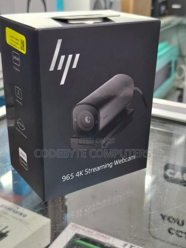 Hp 965 4k Streaming Webcam For Business - main view