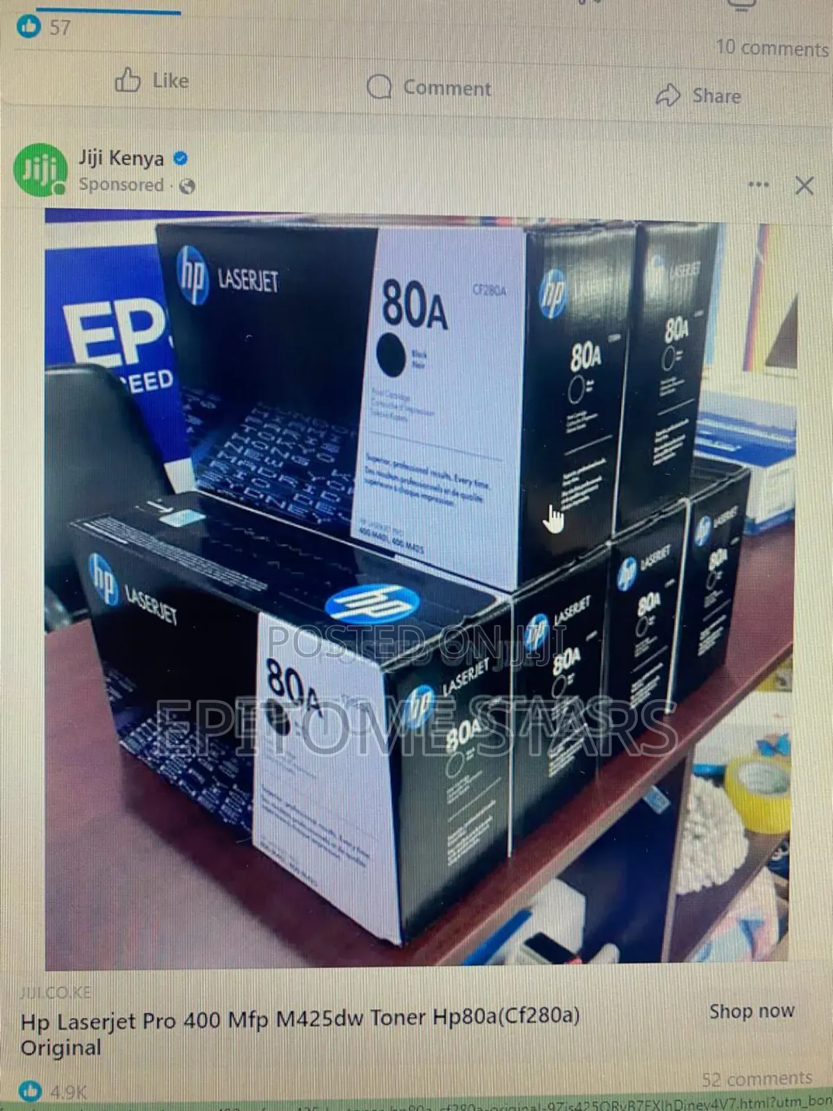 Hp Laserjet Enterprise 500 Mfp Series Toner Hp80a Yield Above 6,000