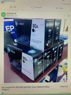 Hp Laserjet Enterprise 500 Mfp Series Toner Hp80a Yield Above 6,000