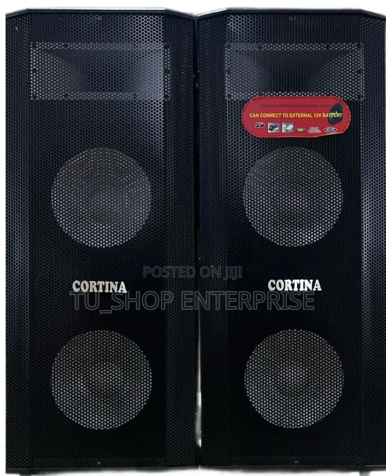 Cortina Ca12000 Powered Speakers Sset