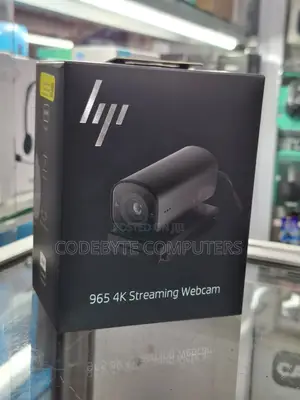 Hp 965 Black Uhd Streaming Webcam