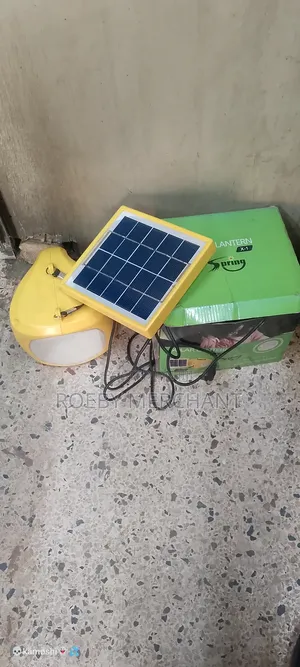 Portable Solar Lantern and Solar Panel