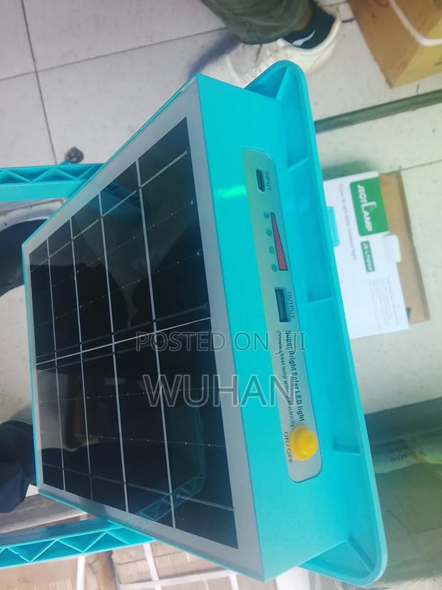 Jsot 1000 Watts Portable Solar Lamp, Dimmable, Integrated Solar Panel - thumbnail 3