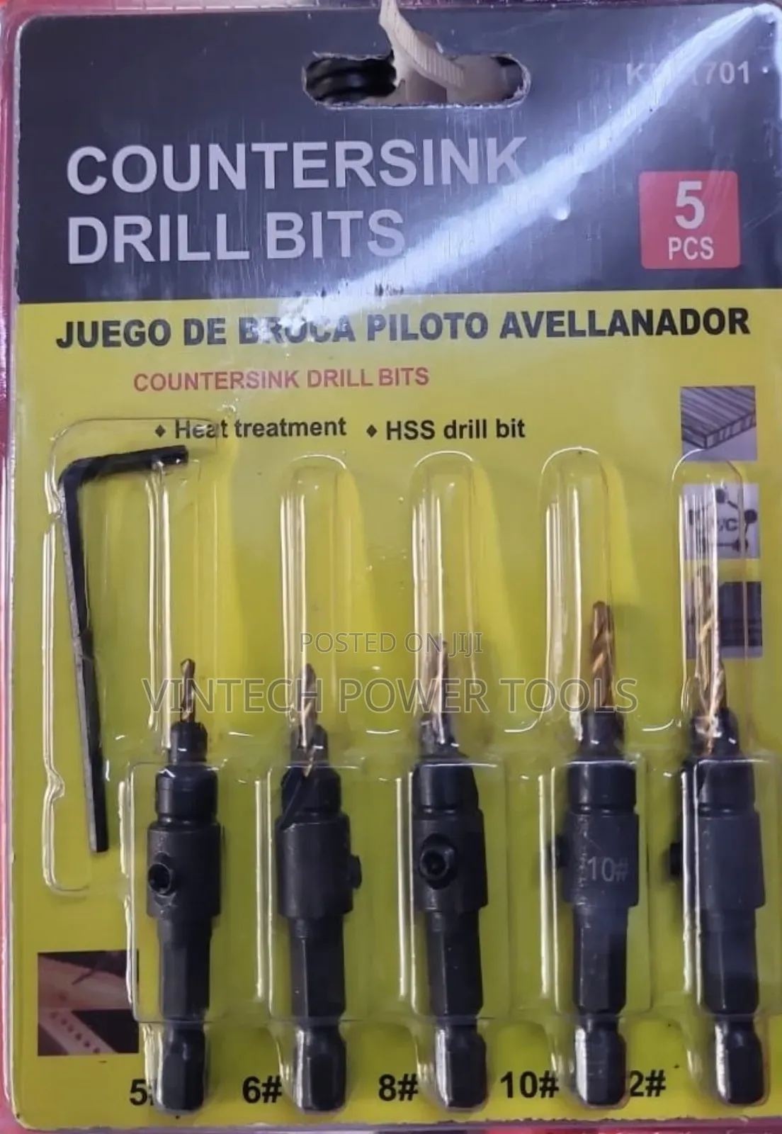 Counter Sink Drill Bits Set