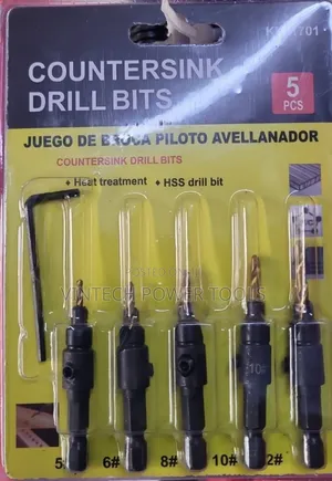 Counter Sink Drill Bits Set