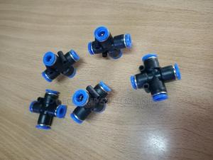 Pneumatic Cross Tee 8mm - thumbnail 2