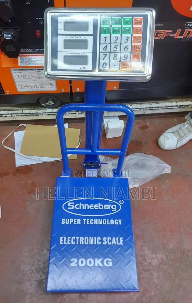 200kgs Schneeberg Platform Scale - main view