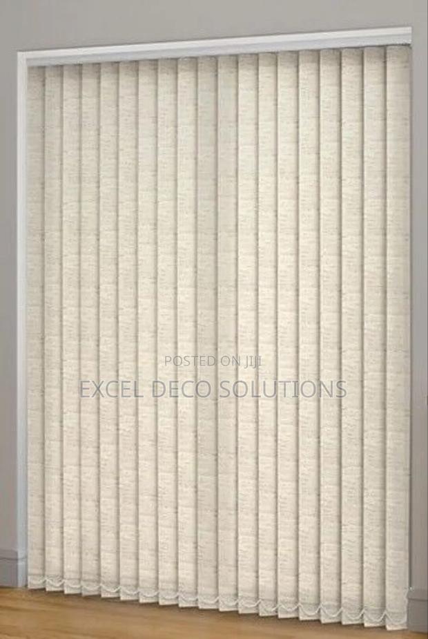 Modern Office Vertical Blinds – Sleek Professional - main view