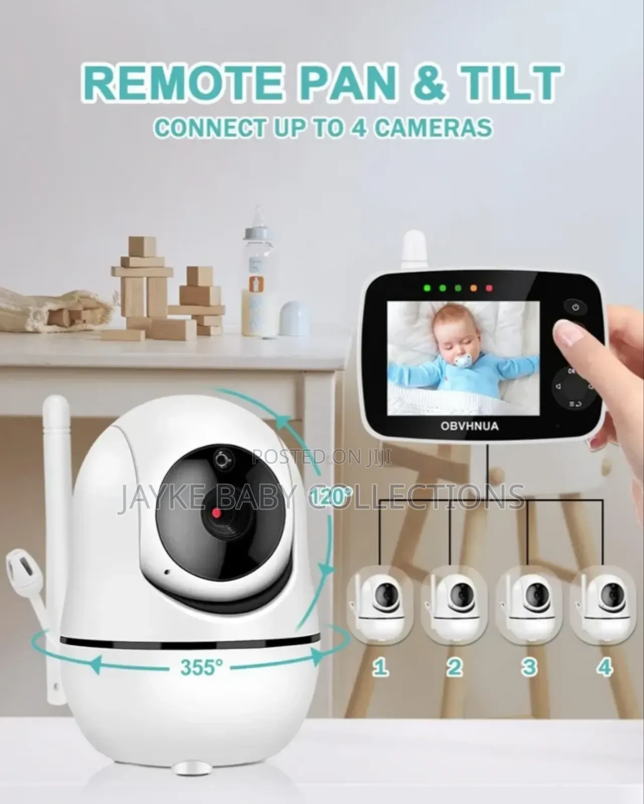  Sm935 Baby Monitor – Camera, Audio, Night Vision More