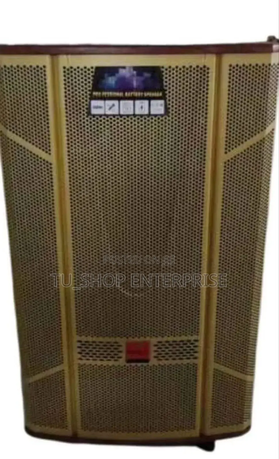 Speaker!! 15"Battery Speaker Power With Microphone Fuji Star