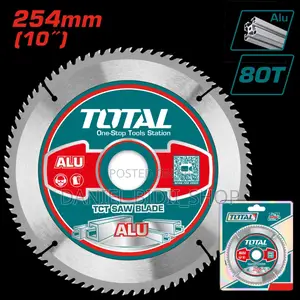 Tct Saw Blade 10" 80t Tac233728 For Aluminium Cutting