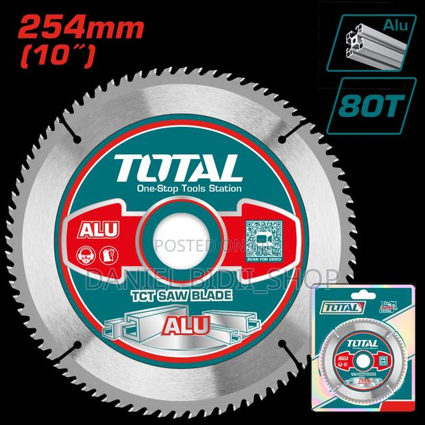 Tct Saw Blade 10" 80t Tac233728 For Aluminium Cutting