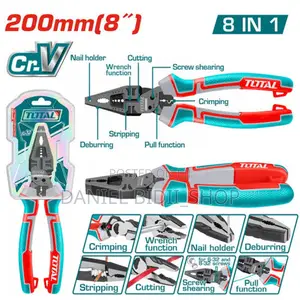8 In 1 Multi- Function Combination Pliers Thtmf186