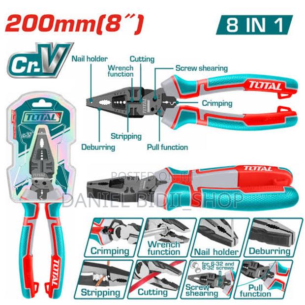 8 In 1 Multi- Function Combination Pliers Thtmf186 - main view
