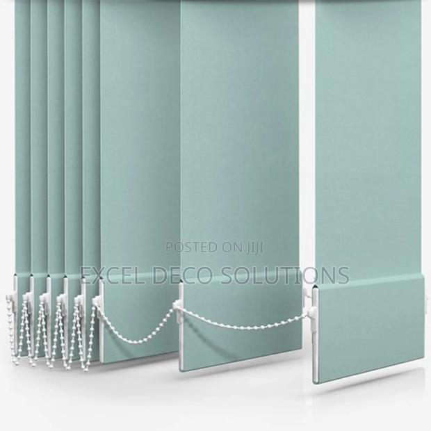 Vertical Blinds With Blackout Option – Total Light Control 