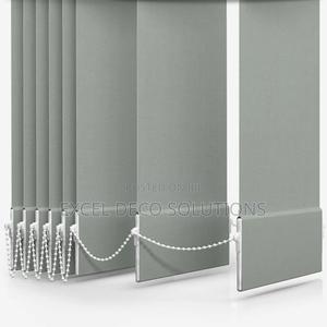 Neutral Shade Vertical Blinds – Minimalist Elegant - thumbnail 2