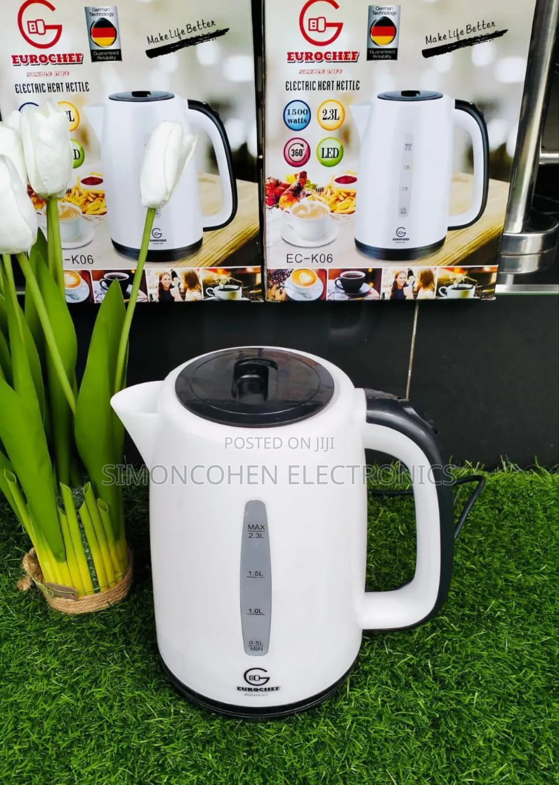 Eurochef 2.3 Litres Plastic Kettle