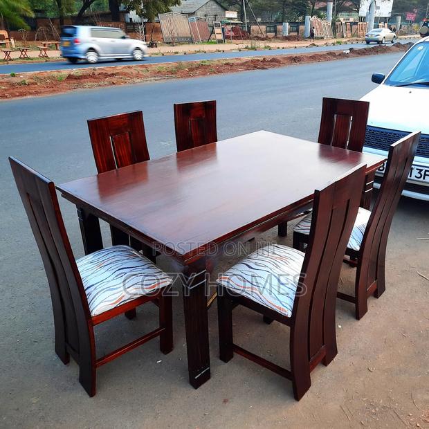 Dining Table, a Dashing 6 Seater, All Wooden Dining Table