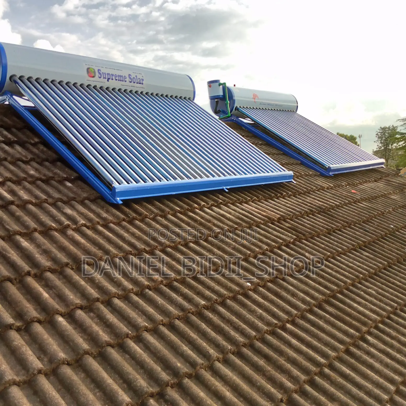 Dc Solar Tube Water Heater 200liters Complete
