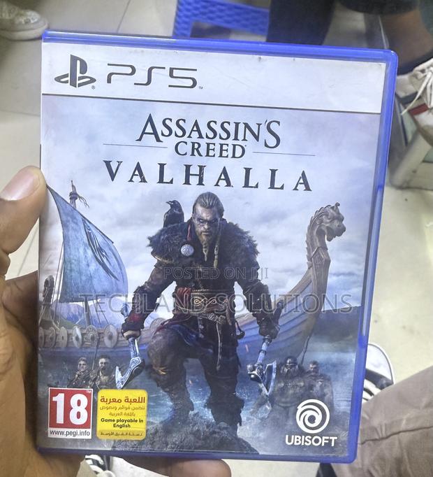 Like New Assassins Creed Valhalla Ps5 Game - main view