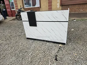 Marble Finish Reception Desk