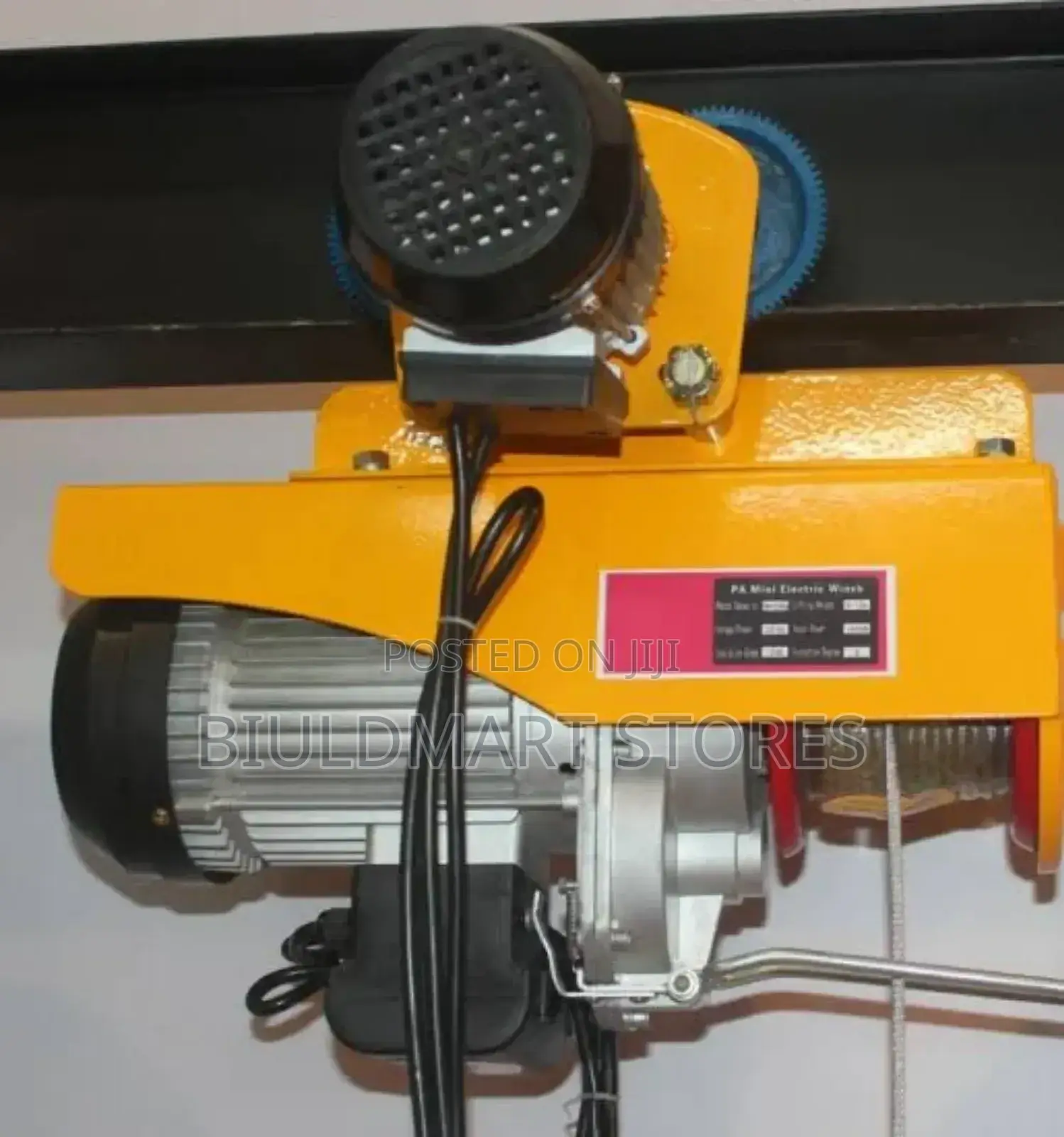 Electric Lifting Winch With High Speed and Extended Reach