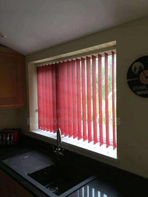 Vertical Blinds With Noise Reduction – Peaceful Living - main view