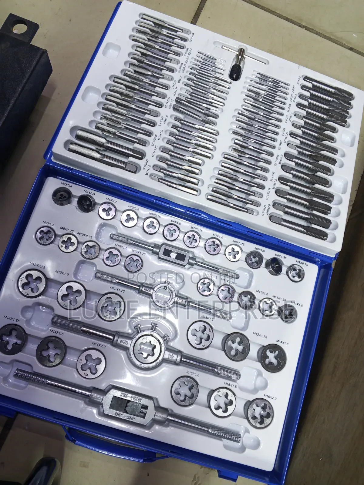 Tap and Die 110pcs / Heavy Duty Tap and Die