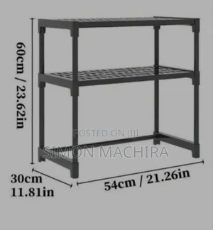 2 Layer Microwave / Multipurpose Rack