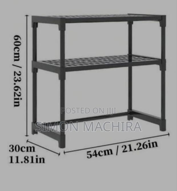 2 Layer Microwave / Multipurpose Rack - thumbnail 4