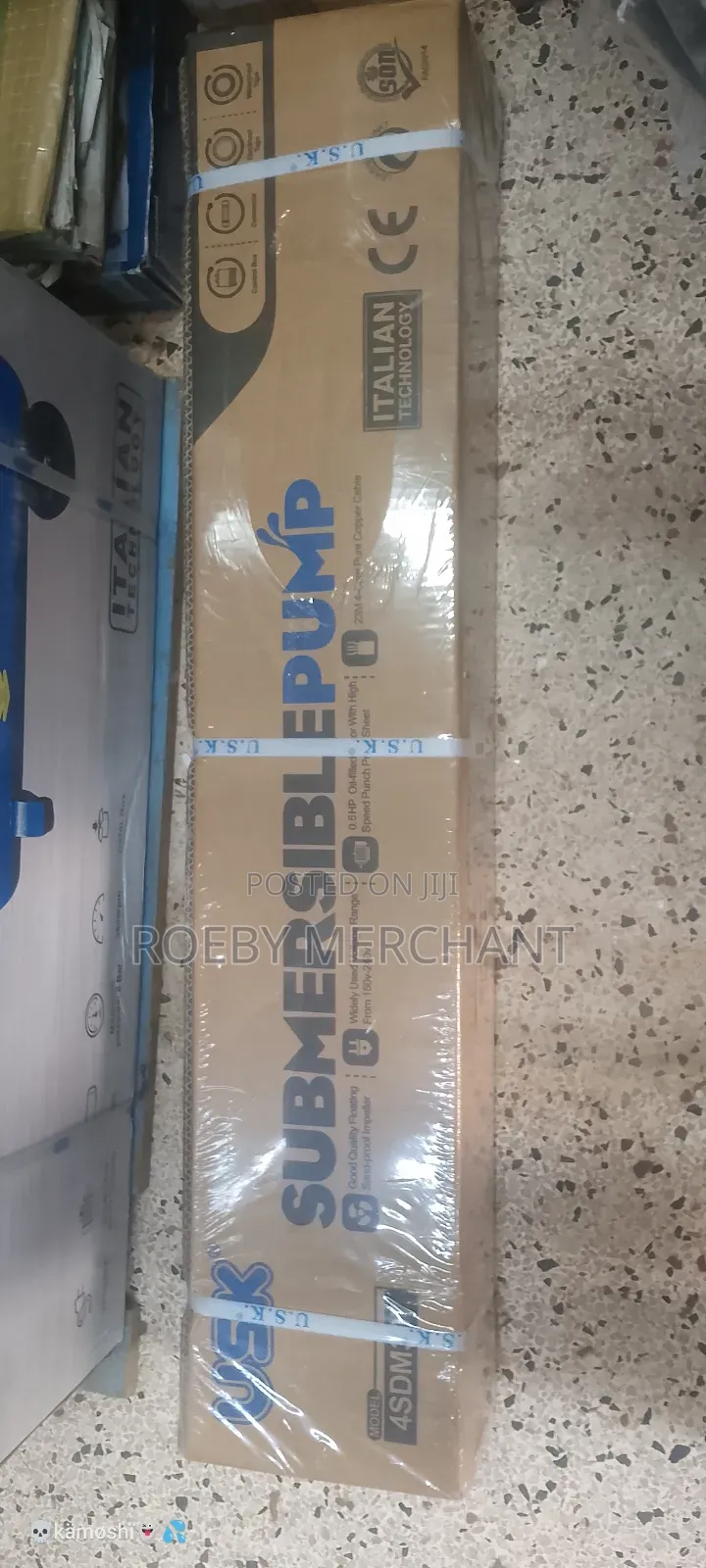 Usk Submersible Pump (Model 4sdm307) 0.5hp