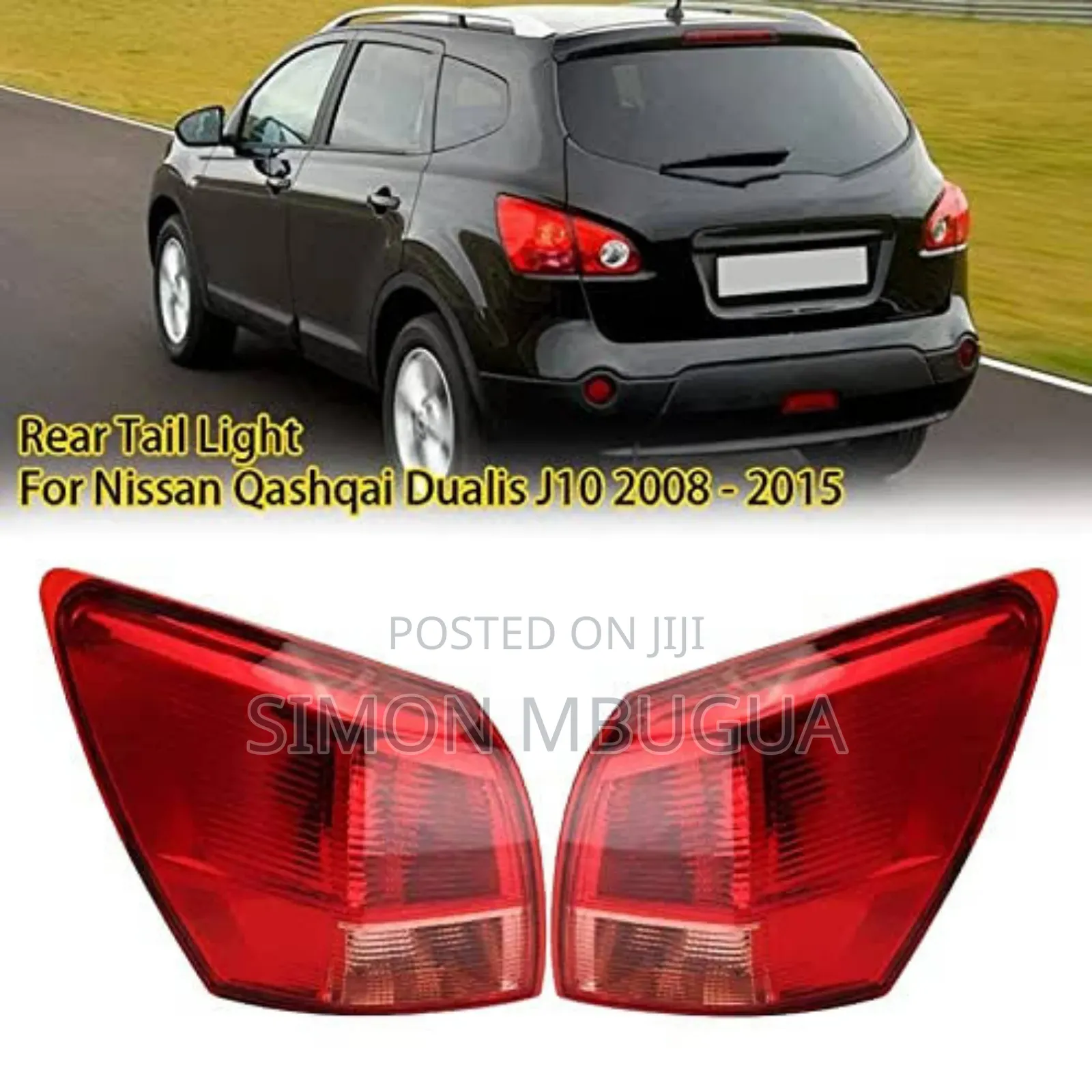 Nissan Dualis Taillight