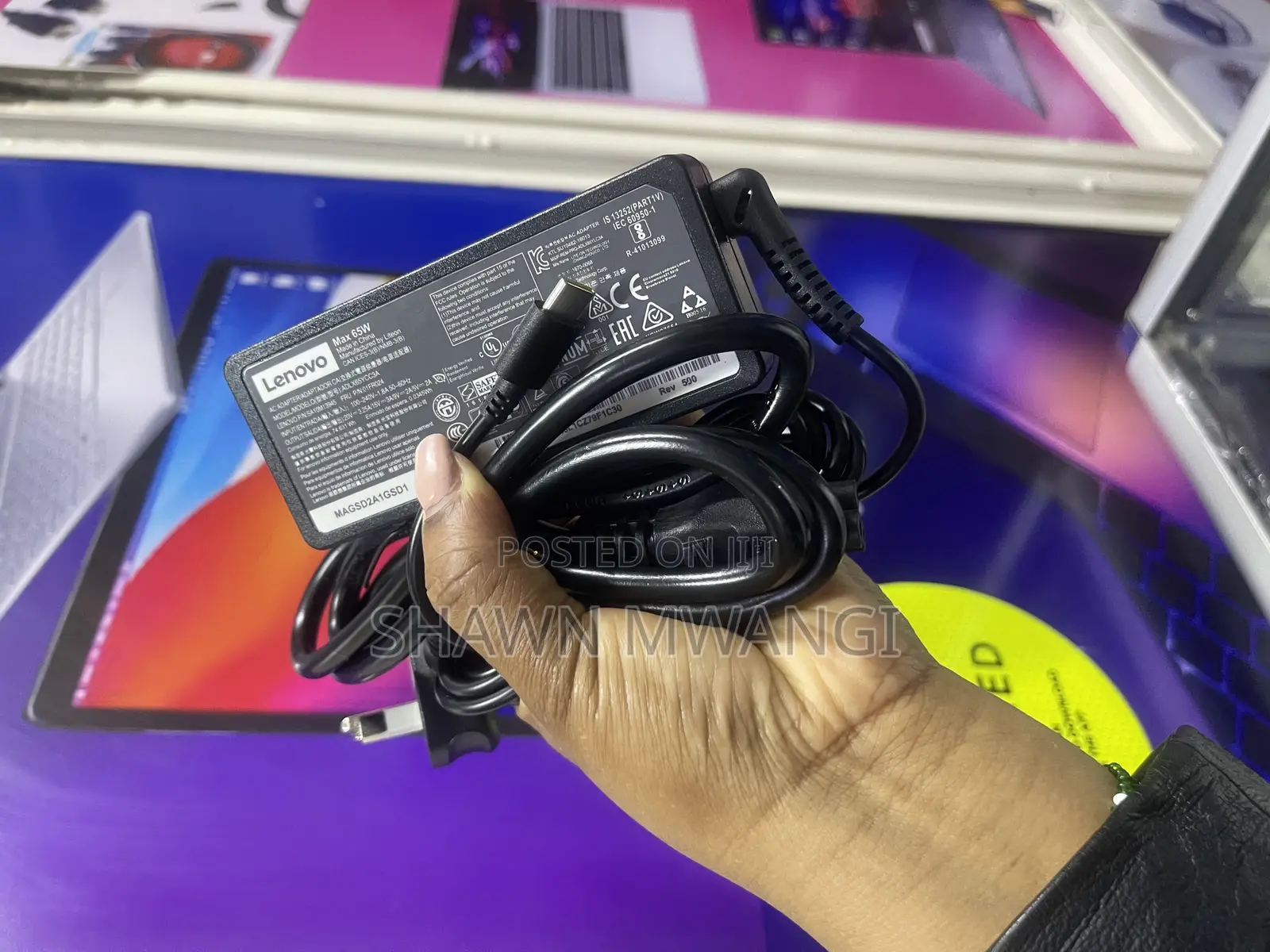 Lenovo Type C Full Laptop Charger 65w