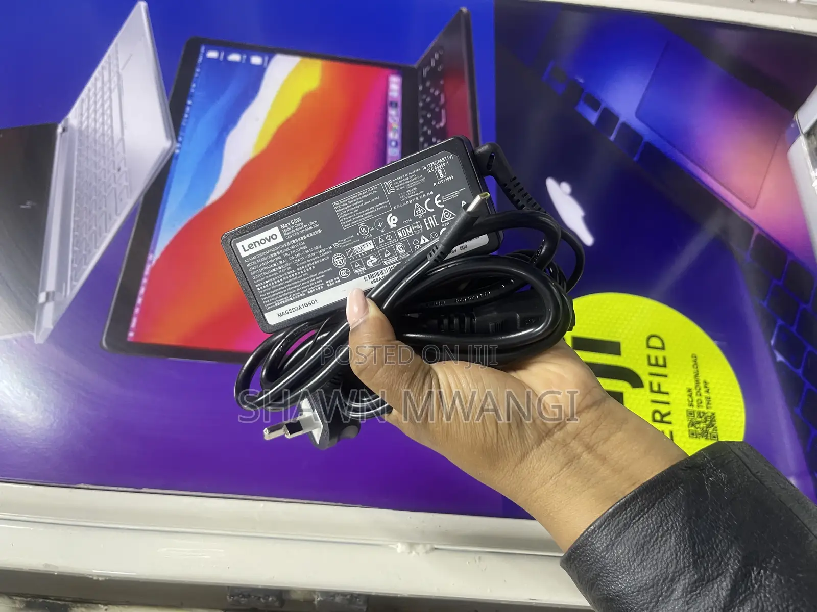 Lenovo Type C Full Laptop Charger 65w