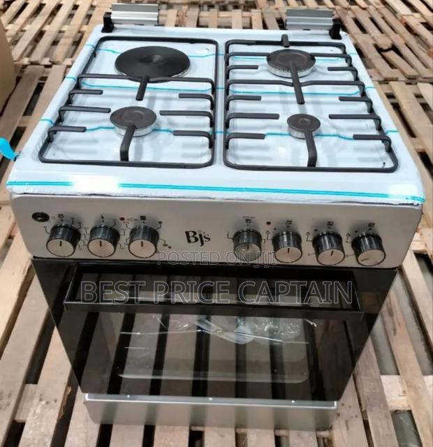 Elegance Enox Silver 60*60 BJS 3+1 Standing Cooker - main view