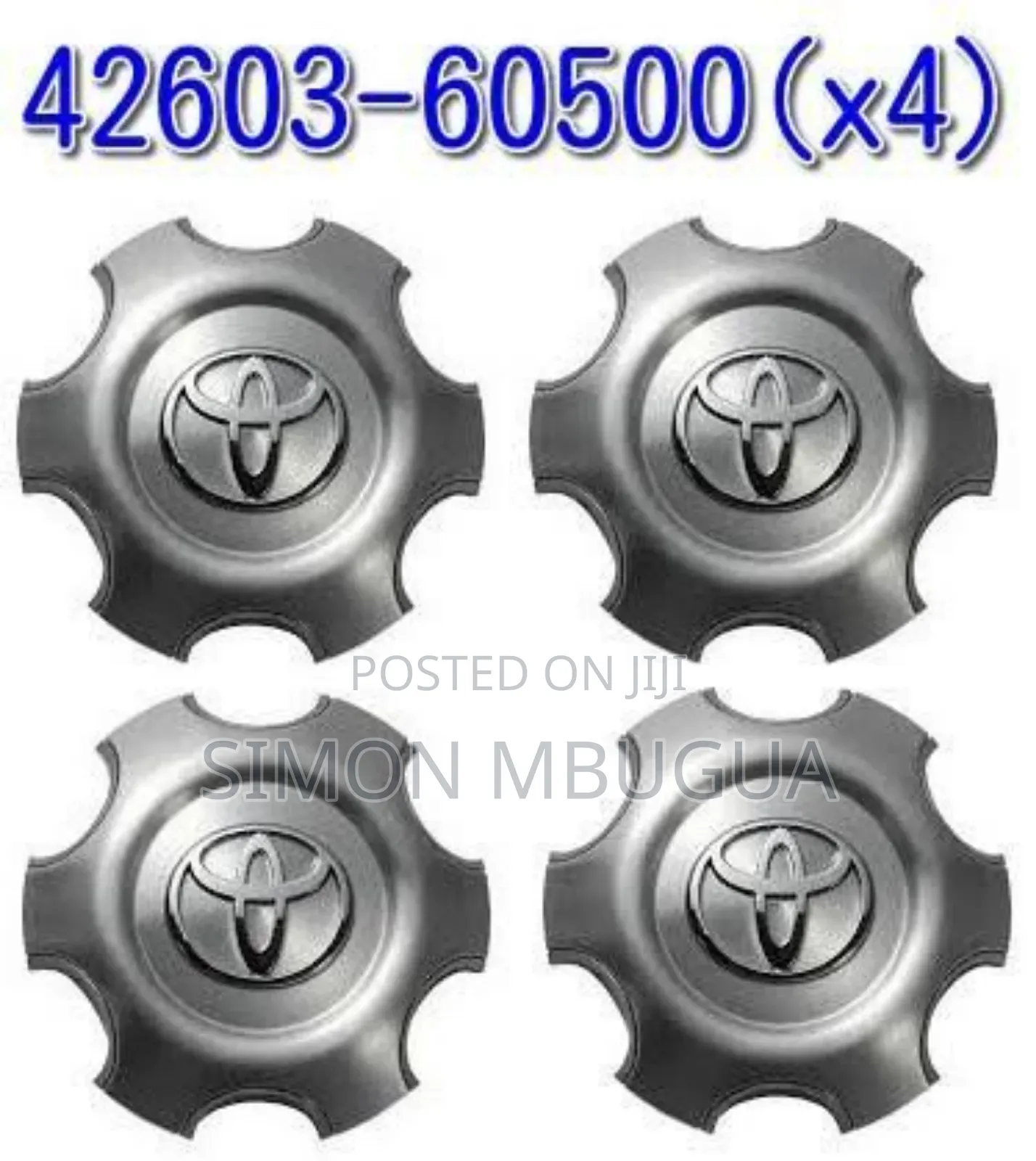 Toyota Prado 120 Rim Center Caps