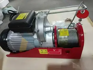 Heavy Lifting Winch With Simple Remote Control Operation