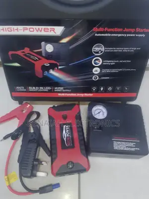 Car Jumpstarter Complete With Air Compressor P.Bank