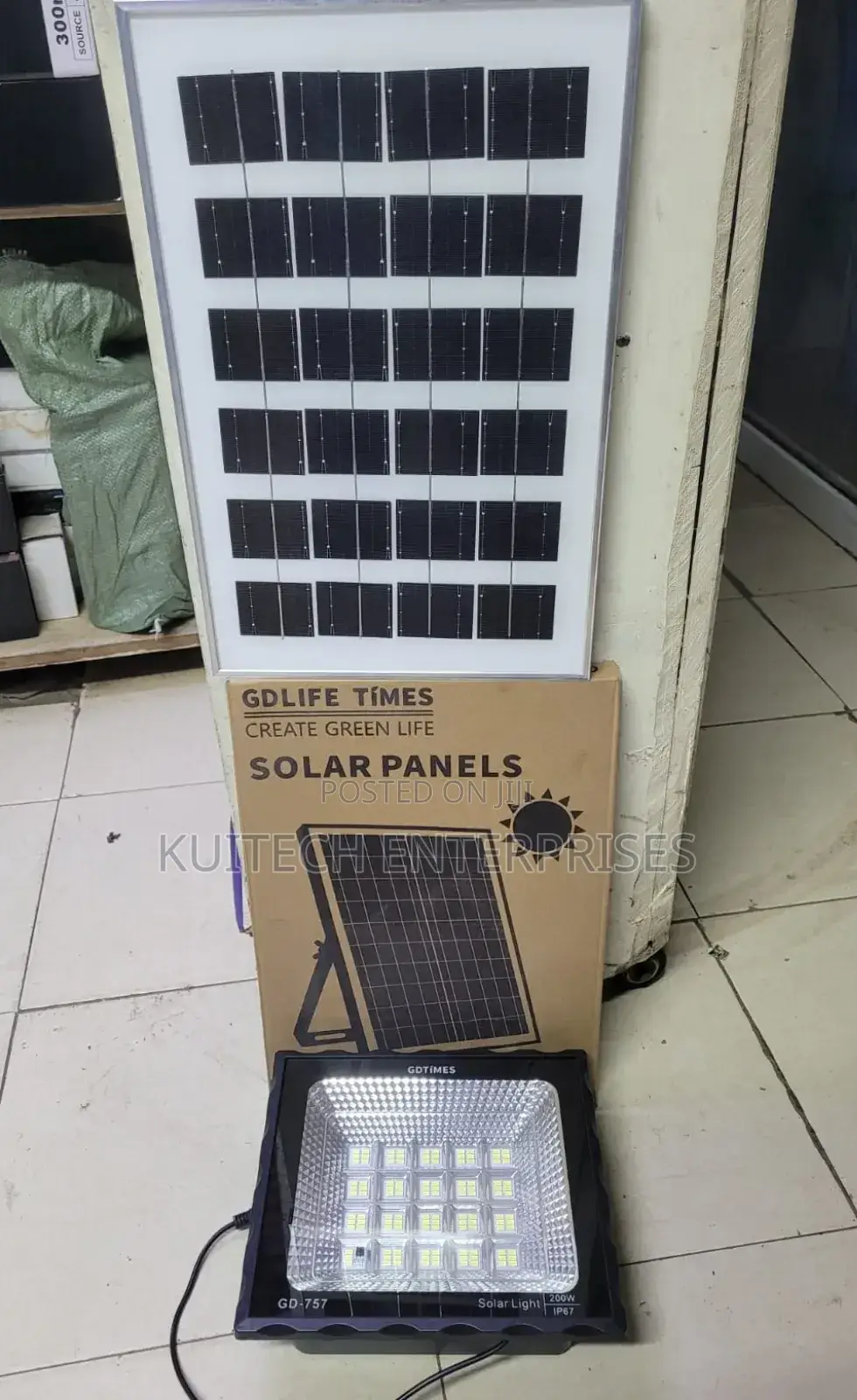 200w Solar Light/Solar Flood Light