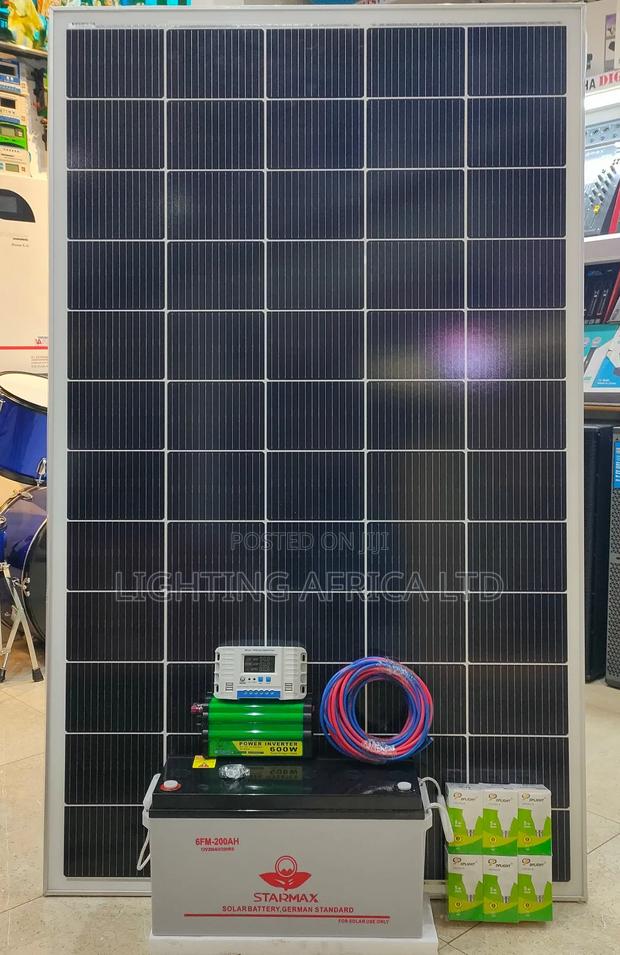 470w Solar System - 470w Solar - 200ah Battery - 200ah Battery - 40a