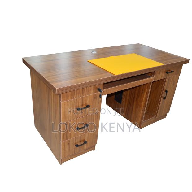 Office Desk : 1.4m Premium Executive Office Desk - thumbnail 5