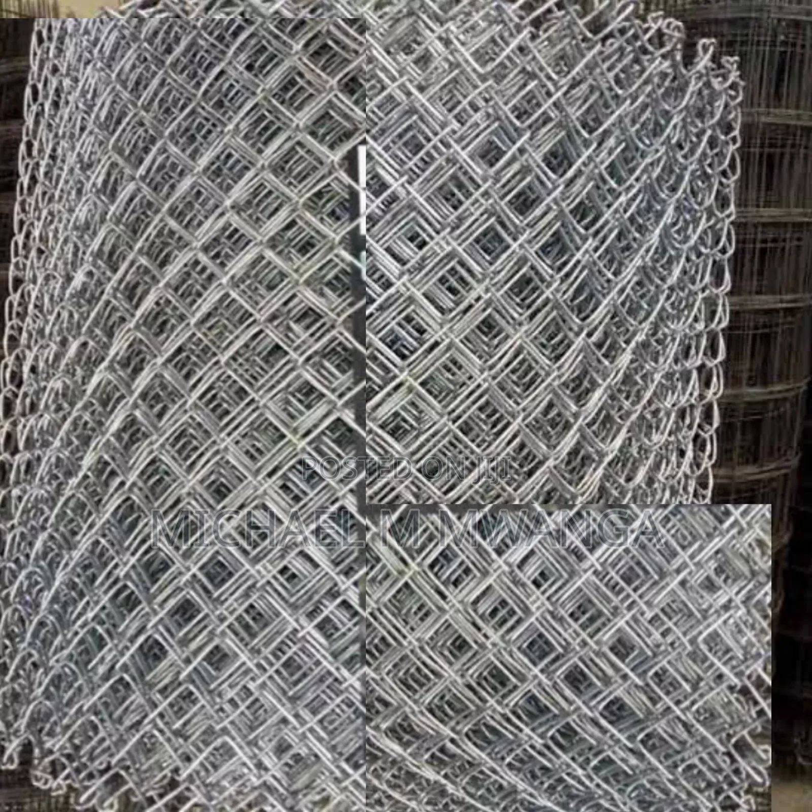 80x 80 Galvanized Chain Link/ 4ft Height