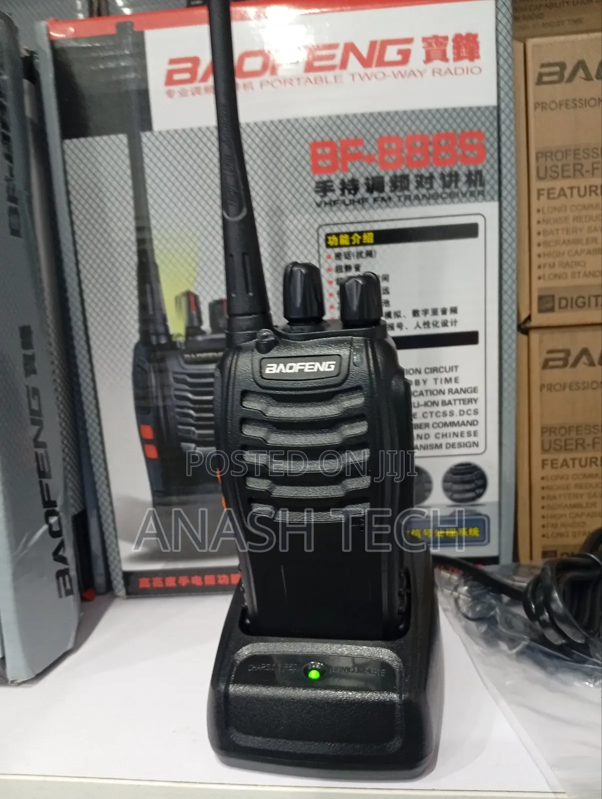 Baofeng Bf-888s Walkie Talkie Portable Two-Way Radio 2pcs Long Range