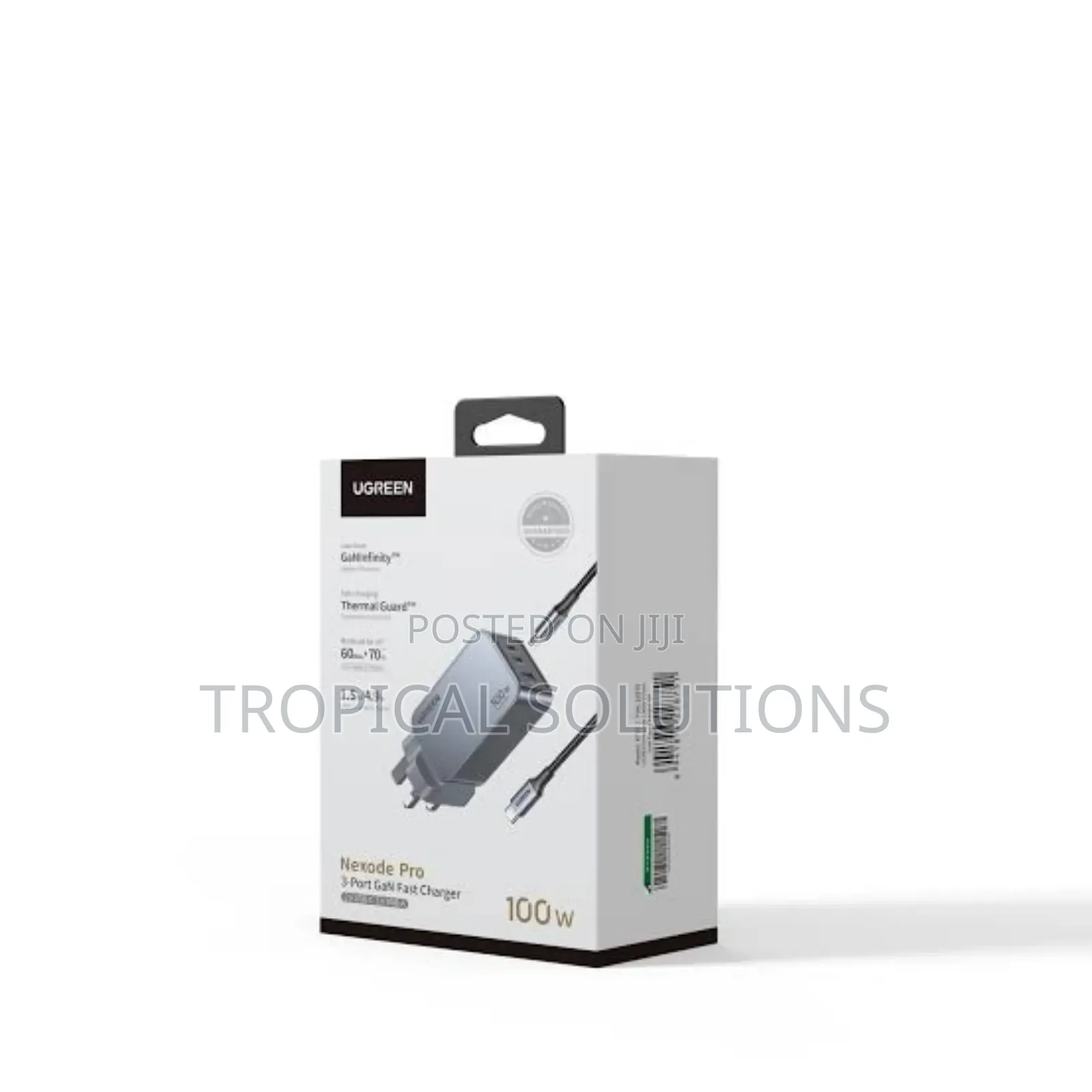 Ugreen Nexode Pro 100w 3-Port Gan Fast Charger 100w
