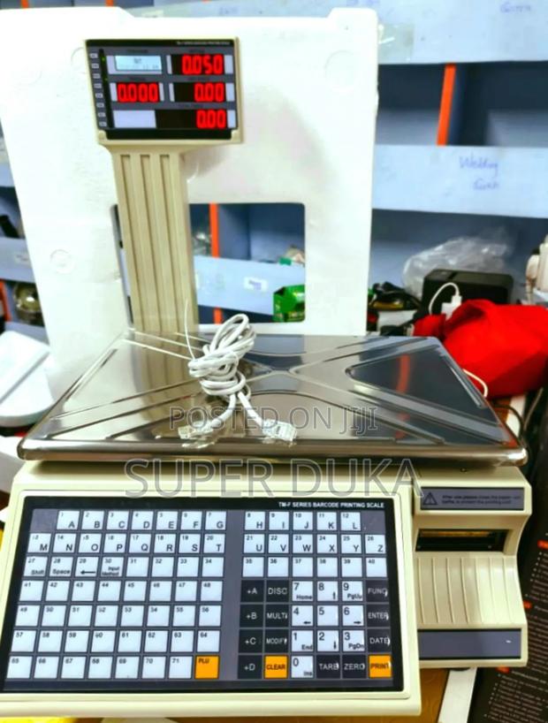 Barcode Printing Scale, Tm-F Series - main view