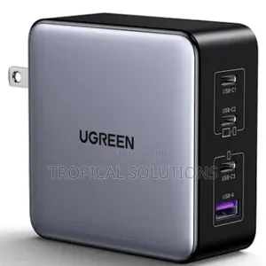 Ugreen Nexode Pro 160w 4-Port Gan Fast Charger Uk Grey X763