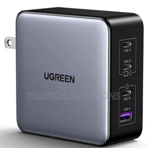 Ugreen Nexode Pro 160w 4-Port Gan Fast Charger Uk Grey X763