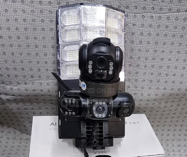 Brand Ai Solar Camera + Lighting 2 in 1 V380pro App